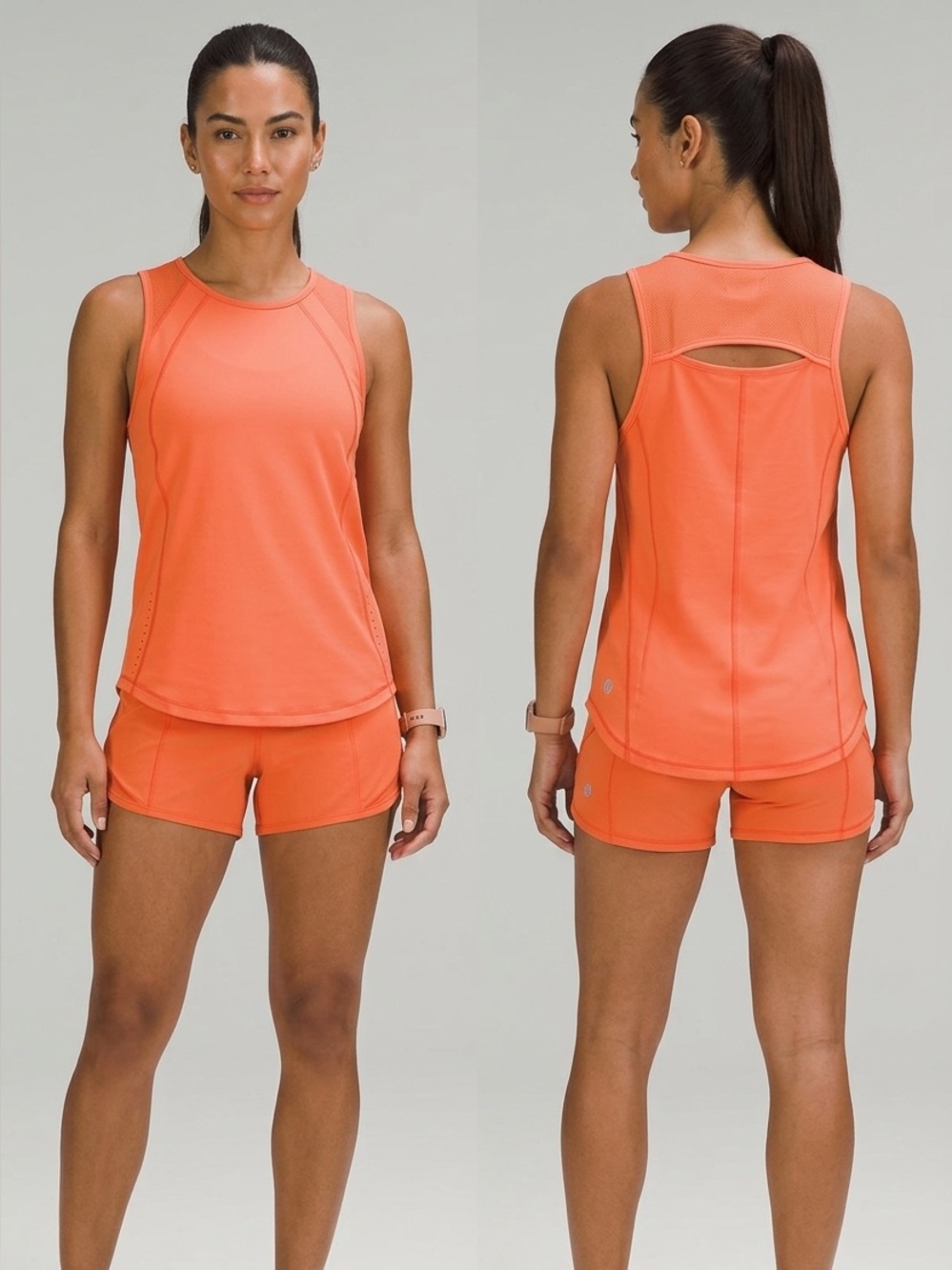 NWOT Lululemon Sculpt Tank Top - Bright Neon Orange